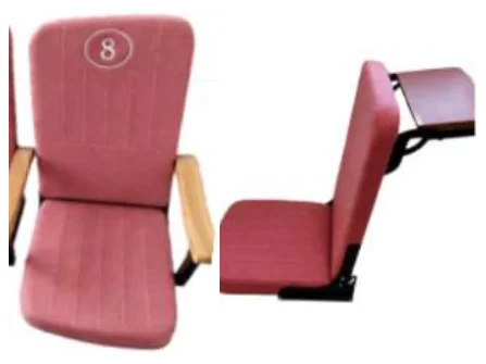 Kursi Lipat Depan Dengan Meja Kecil Fixed Flip Seat