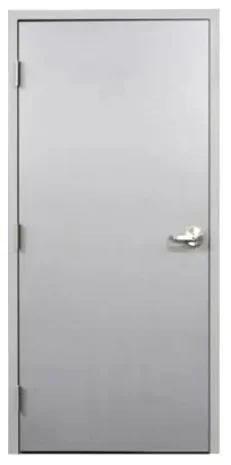 SINGLE STEEL DOOR (Motif Kayu)