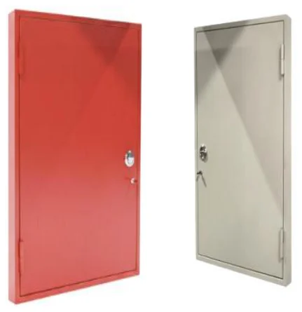 SINGLE SHAFT STEEL DOOR (Motif Kayu)