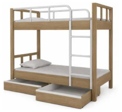 Kano - Tempat Tidur Tumpuk Dengan Laci